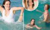 Maya Hawke and brother Levon Thurman-Hawke go bodysurfing in St. Barths