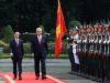 President chairs official welcome ceremony for Kazakh counterpart