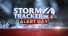 A Blowing Dust Advisory in effect from 2pm-8pm for southeastern Arizona
