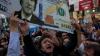 Javier Milei at a campaign rally in Buenos Aires on June 7, 2023.