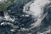 Hurricane Ernesto moves through Bermuda as a category 1 storm