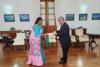 Diplomats from Ghana, Ireland and Netherlands present credentials to Seychelles' President