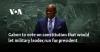 Gabon to vote on constitution that would let military leader run for president