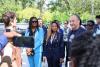 Second Gentleman Visits Early Voting Location in Little Haiti, Democrats Attack Trump