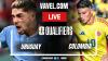Uruguay (3-2) vs Colombia LIVE Score Updates in World Cup 2026 Qualifiers