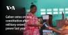 Gabon votes on new constitution after military seized power last year