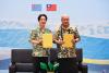 President Lai continues his visit to Tuvalu and Guam
