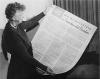 The Universal Declaration of Human Rights, proposed by the Panamanian ambassador, drafted by a committee led by the US ambassador, passed on December 10, 1948