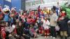 Superheroes drop off Christmas gifts to young Kosovo cancer patients
