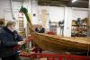 UK military vets build Viking boat