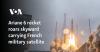 Ariane 6 rocket roars skyward carrying French military satellite