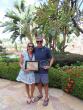 Aruba Tourism Authority honored loyal visitors at Hyatt Regency Aruba Resort Spa & Casino! Mr. Alan Handelman and Mrs. Ilice Handelman