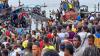 A boat catches fire in Congo and capsizes, leaving at least 50 people dead