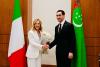 President of Turkmenistan Meets Italian Prime Minister in Astana