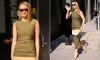 Jodie Comer looks effortlessly chic in a stylish khaki dress as she arrives at ABC Studios in New York amid promotion for new film 28 Years Later