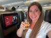 I flew business class with Qantas, Singapore and American Airlines. Here's my favorite