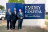 Emory Healthcare officially welcomes Houston Healthcare to the family with celebrations, new sign unveilings