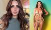 Love Island's first bombshell is revealed and the American beauty is already in the villa causing a stir