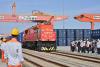 China-Europe freight train reaches milestone