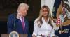 Melania Shuns Trump’s Attempt at Shameless Flattery at White House Picnic