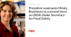 President nominates Mindy Brashears to a second term as USDA Under Secretary for Food Safety