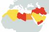 Map Shows U.S. Middle East Travel Warnings as Possible Iran War Looms