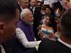 PM Modi interacts with members of Indian diaspora as he arrives in Croatia