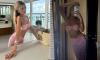 Liam Payne's girlfriend Kate Cassidy flaunts her toned physique in a pink beach set as she celebrates her pal's birthday on luxury yacht after getting candid about her cosmetic surgery