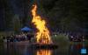 World : Finns Celebrate Midsummer With Bonfires, Tradition On Seurasaari Island