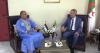Minister of Culture received by his Algerian counterpart