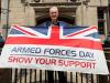 Flag to fly for Armed Forces Day celebrations in Staffordshire