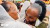 Joyful Ethiopians and Eritreans embrace at rare border reopening