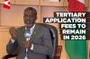 Paying for tertiary education application fees to continue next year