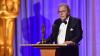 Argentine composer Lalo Schifrin accepts an honorary Oscar at the 10th Annual Governors Awards gala hosted by the Academy of Motion Picture Arts and Sciences at the the Dolby Theater at Hollywood & Highland Center in Hollywood, California on November…
