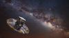 Scientists discover rare planet at the edge of the Milky Way using space-time phenomenon predicted by Einstein