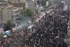 Iran holds funeral for top military commanders and scientists killed by Israel