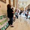 Protestors call on governor to veto NH book ban bill