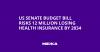 US Senate Budget Bill Risks 12 Million Losing Health Insurance by 2034