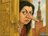 There is a crisis between Baku and Moscow, and Margot Simonyan's nose is sticking out of it again