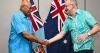 Fiji leader to spruik security, unity to Australia