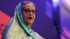 Bangladesh's Hasina in absentia gets six months in jail
