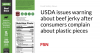 USDA issues warning about beef jerky after consumers complain about plastic pieces