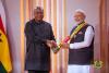 President Mahama confers Ghana’s national honour on Prime Minister Modi