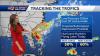Low-pressure system forms off Florida coast, bringing showers and storms for 4th of July