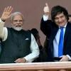 Indian Prime Minister Narendra Modi met Argentine President Javier Milei in Buenos Aires