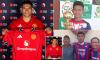 Diego Leon, 18, is the youngest of nine children who grew up playing football with 'a piece of cloth' in rural Paraguay... now the £7m wonderkid is seen as a vital cog in Manchester United's future