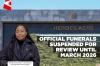 Namibia implements moratorium on official funerals for review