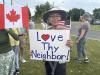 U.S. border city residents put their 'Elbows Up' for Canada amid trade war