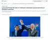Brazilian newspapers highlight Vietnamese PM’s trip to Rio de Janeiro