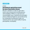 Inclusion in agriculture must be more than policy dream